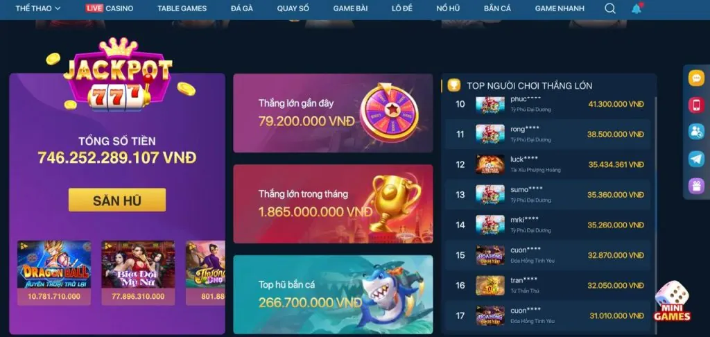 Phát triển game bài đổi thưởng
